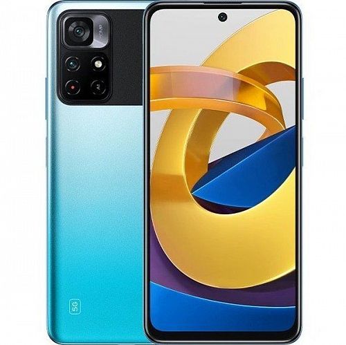 Смартфон Poco M4 Pro 5G 128GB/6GB (Синий) — фото