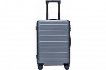 Чемодан RunMi 90 Fun Seven Bar Business Suitcase 20 Dark Gray (Темно-серый) — фото