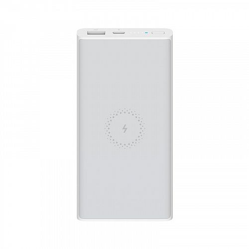 Внешний аккумулятор с поддержкой беспроводной зарядки Xiaomi Mi Wireless Charger (10000 mAh) Белый — фото